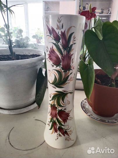 Керамическая ваза