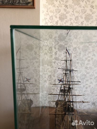 Футляр бокс для модели корабля