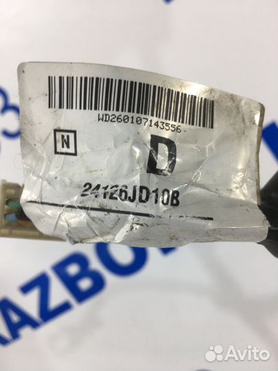 Проводка двери задняя левая nissan qashqai J10 2.0