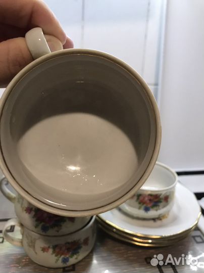 Чашки+ молочник СССР