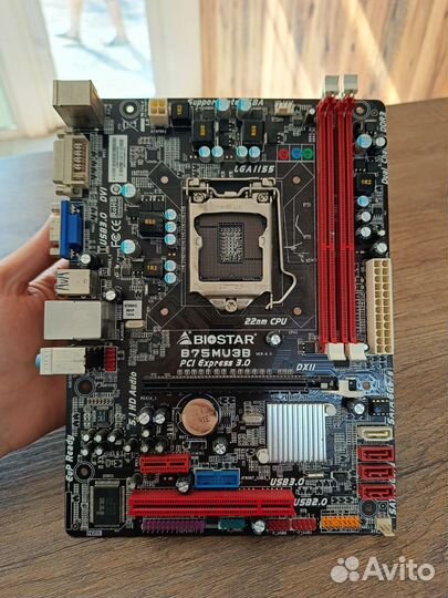 Материнская плата LGA1155 B75MU3B