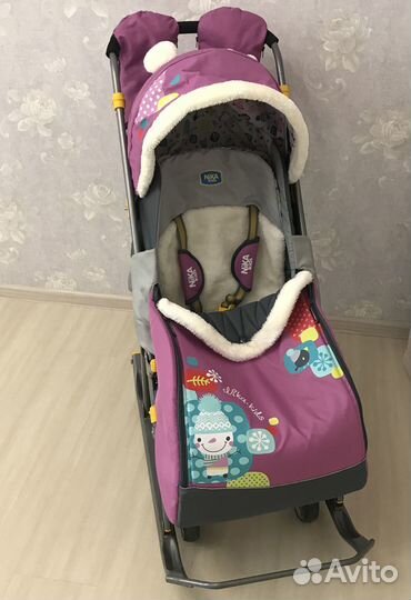 Санки коляска ника 7 8