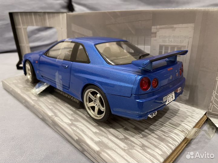 Модель 1:18 Nissan Skyline R34
