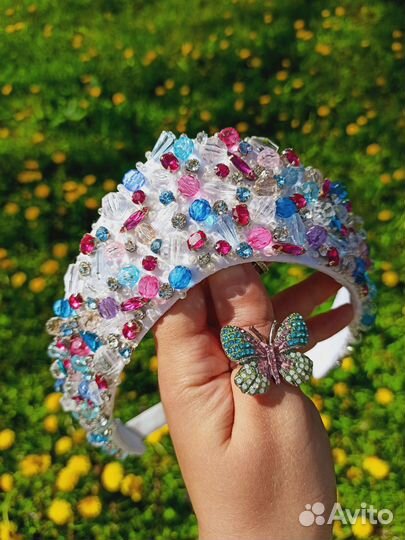 Ободок кокошник