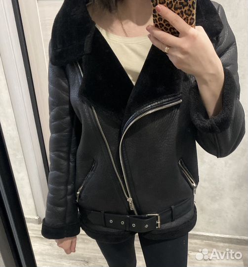 Авитор дубленка Zara оригинал