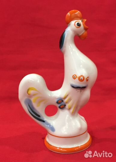 Статуэтка фарфоровая. Петушок. СССР