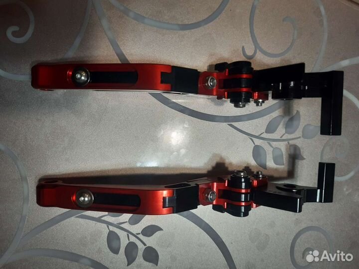 Регулируемые складные рычаги для мотоцикла и скуте