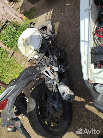 Продам мотоцикл Pegas 250cc после дтп, на запчасти