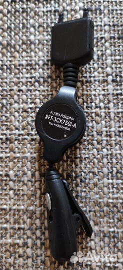 Аудио адаптер RFT-3CK750i-A для K750i и W800