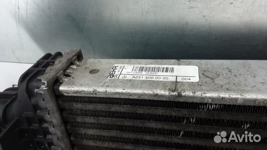 Радиатор интеркуллера mercedes benz M-class W164