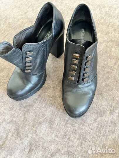 Ботильоны натуральная кожа 38р