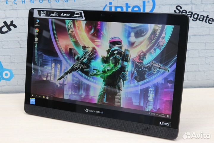 Моноблок Packard Bell 4 ядра/ 8Gb DDR3/ 250Gb SSD