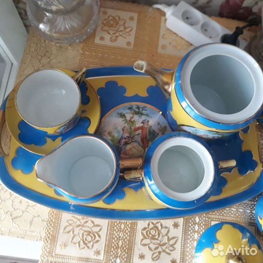 Сервиз чайный мадона, старинный