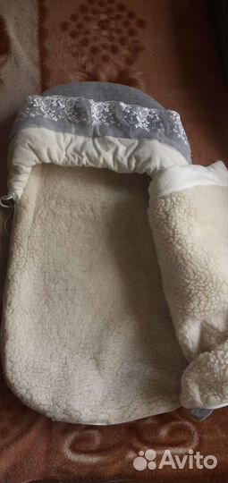 Зимний конверт на выписку