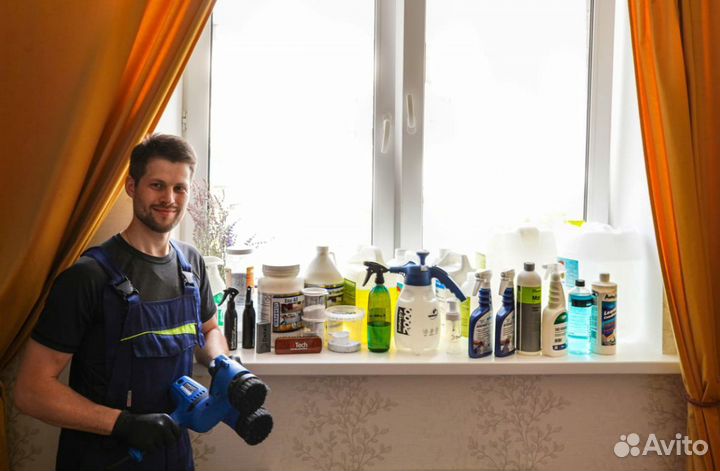 Химчистка мебели по госту (дезинфекция бесплатно)