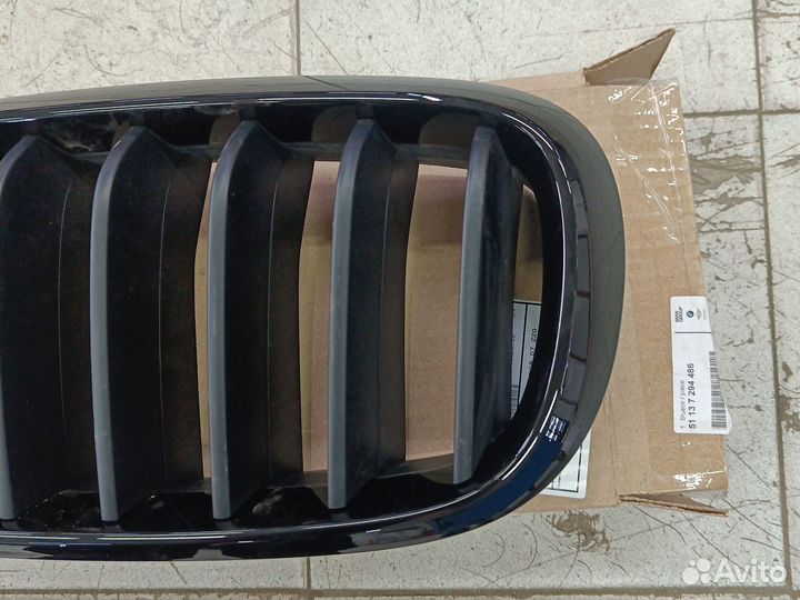 Решетки радиатора черные BMW X5 F15