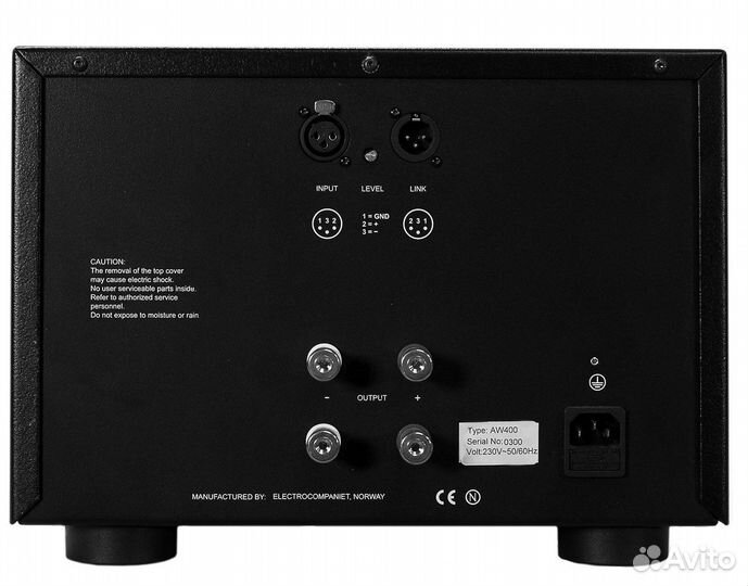 Усилитель мощности Electrocompaniet AW 400