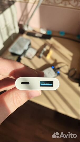 Адаптер usb 3.0 lightning новый