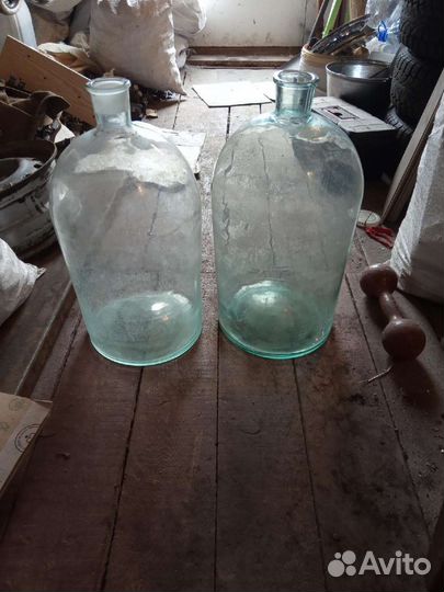 Бутыли 19 л для вина СССР