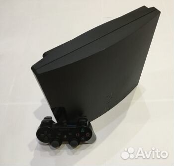 PS3 Slim 500GB с 45 играми, гарантия 1 год