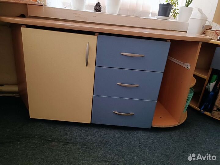 Тумба -комод в детскую с ящиком и полками