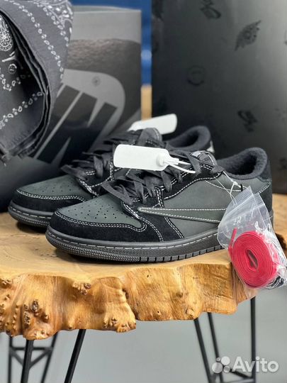 Кроссовки nike Jordan Travis Scott black phantom