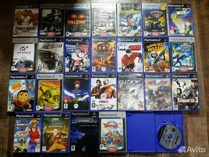 Игры sony PS2 лицензия