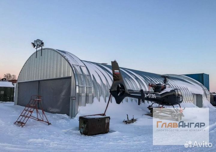 Быстровозводимые ангары под ключ