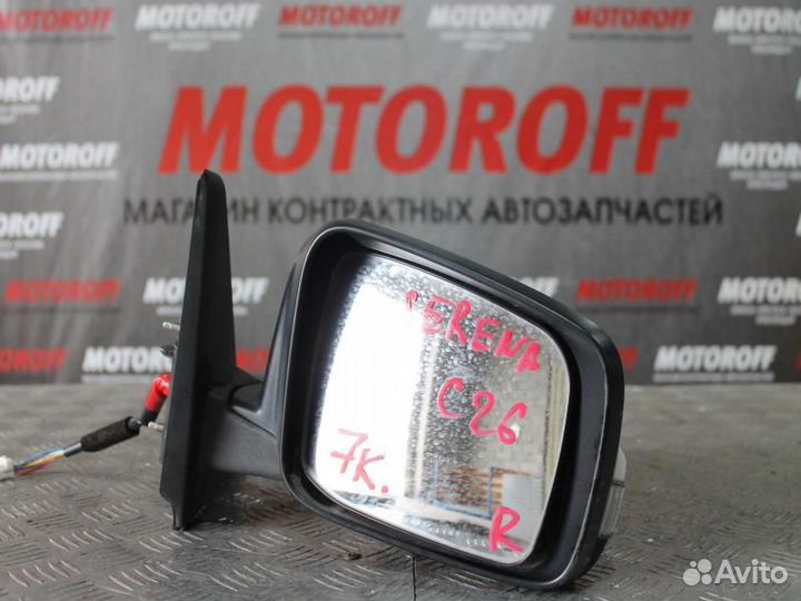 Зеркало правое Ниссан Серена C26 с повторите А780