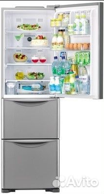 Холодильник hitachi R-SG 37 BPU GPW