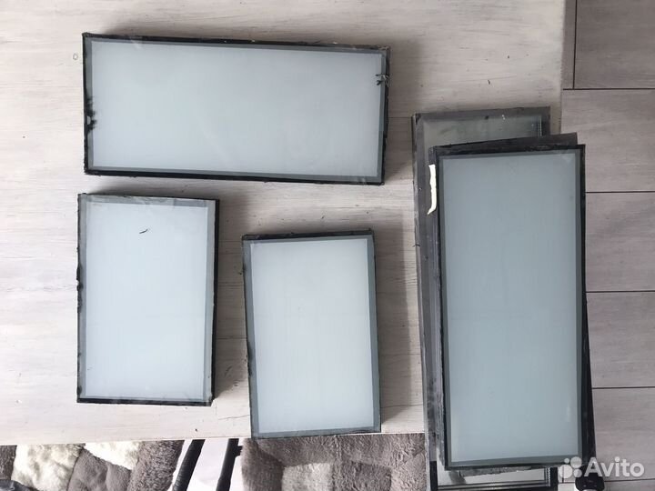 Стеклопакеты матовые