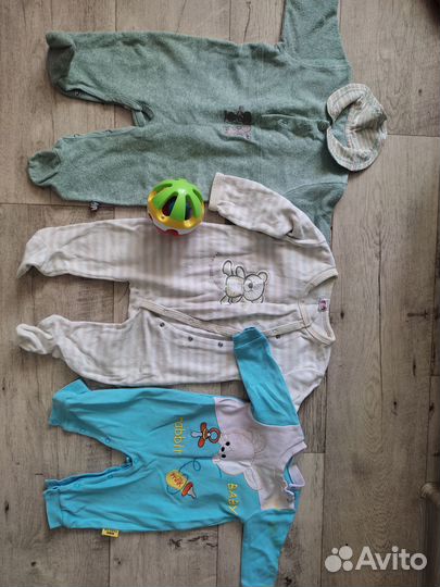 Огромный пакет детской одежды