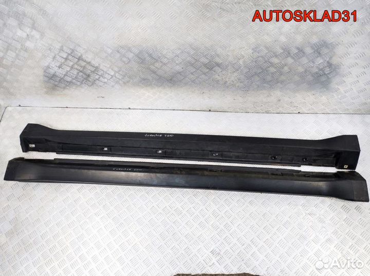 Накладка на порог Комплект Subaru Forester S12