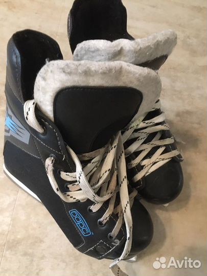 Коньки хоккейные