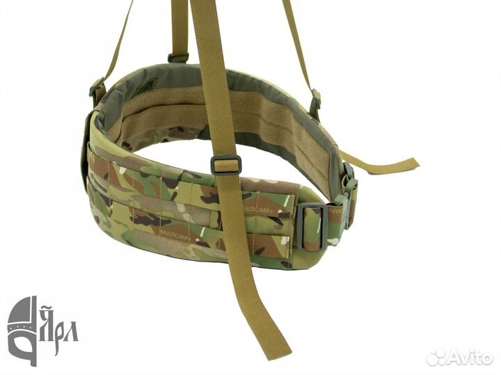 Тактический пояс с лямками Мультикам бр-1 Ярл