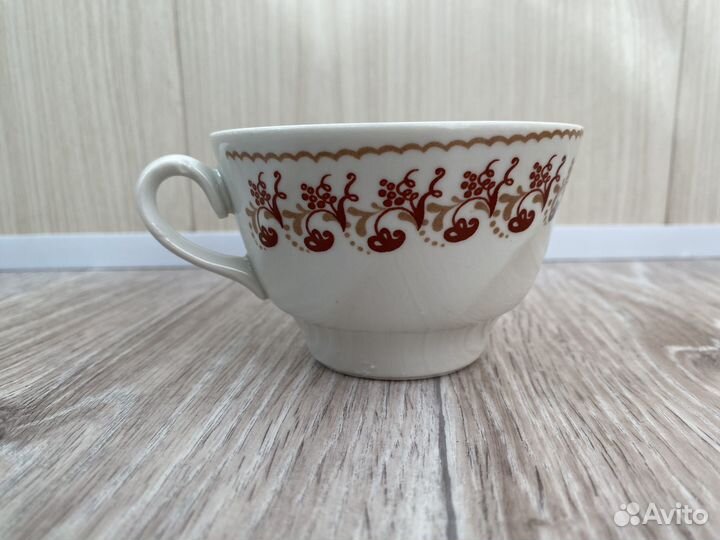 Чашки из фарфора СССР Рига