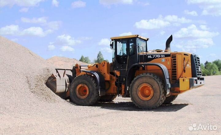 Щебень гравийный с доставкой