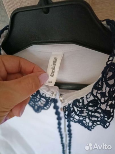 Блузка школьная 164