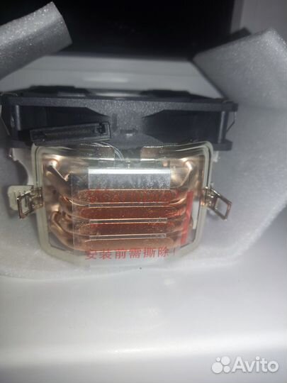 Argb кулер 4 медные трубки