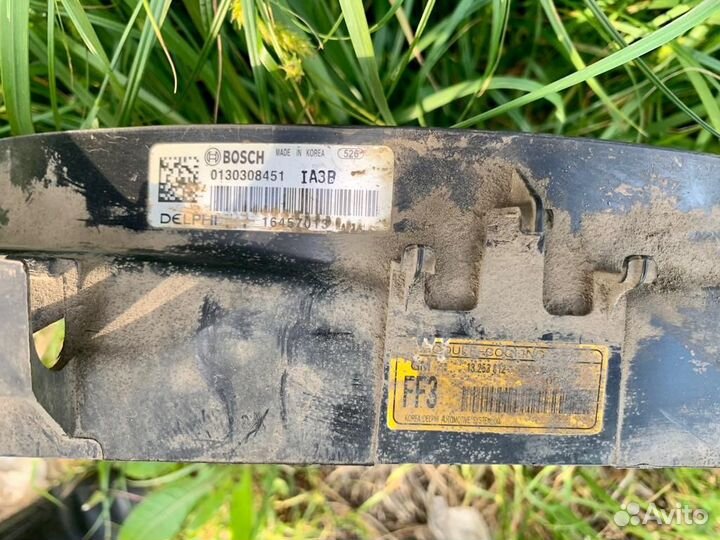 Вентилятор охлаждения Chevrolet Cruze