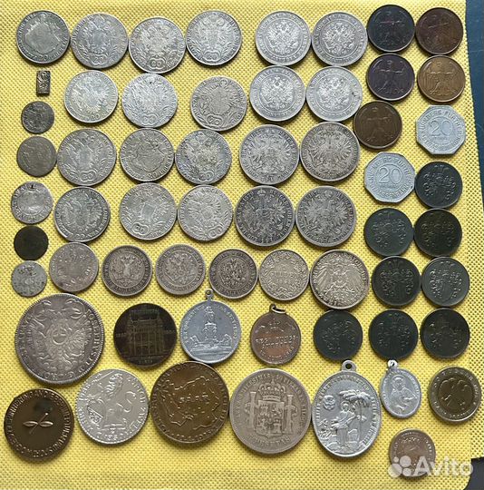 Монета иностранные разные