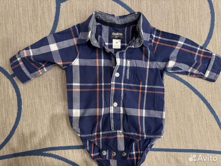 Пакет брендовой одежды 6-9 мес