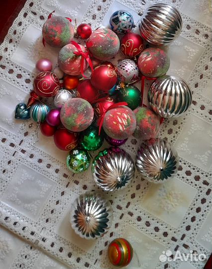 Елочные игрушки не бьющиеся