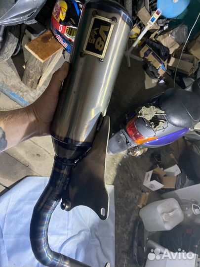 Глушитель v8 yamaha jog