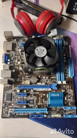 Материнская плата 1155 не рабочая