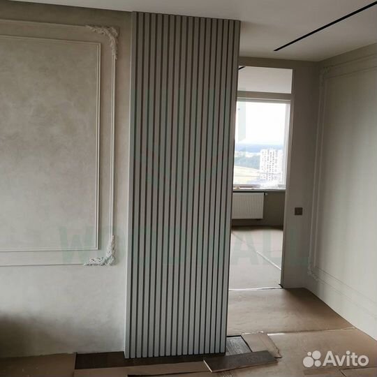 Декоративные рейки баффели перегородки для стен