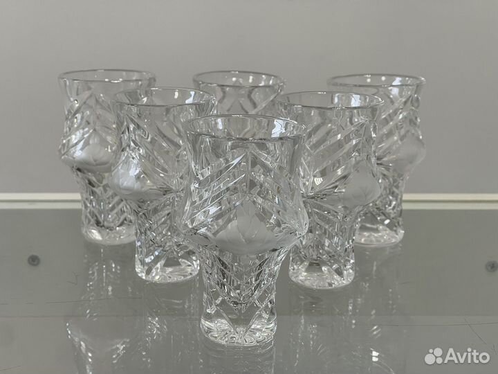 Графин штоф Коктейль, лзхс. Набор рюмок