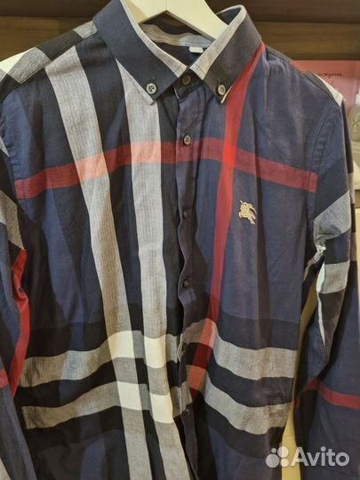 Мужская рубашка в клетку