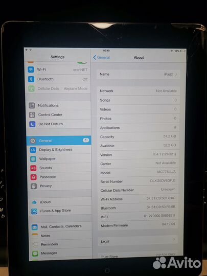 iPad 2 64GB 3G