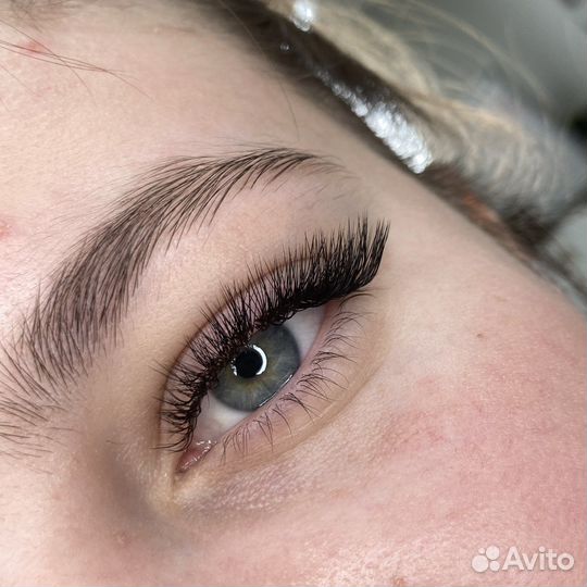 Наращивание ресниц,брови,выезд на дом